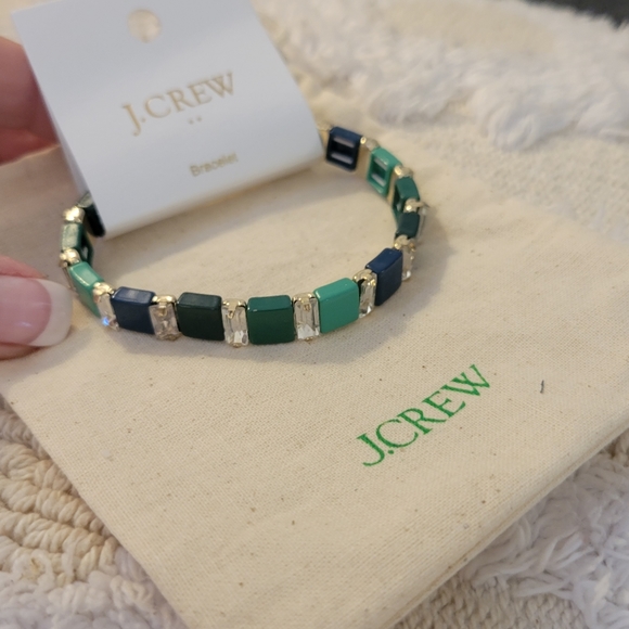 Jcrew solid and stones stretch bracelet - Picture 3 of 7
